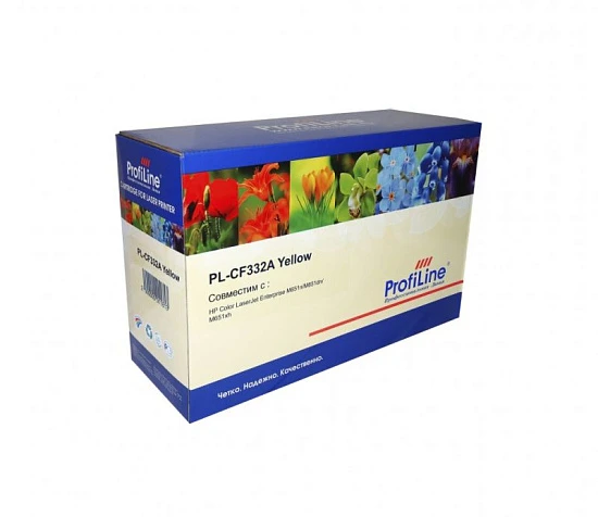 Картридж HP CF332A (№654A) Yellow 15K (ProfiLine)