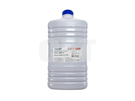 Тонер KB9 TN-116/TN-118 для KONICA MINOLTA Bizhub 185/226/225i (CET), 500г/бут, (унив.)