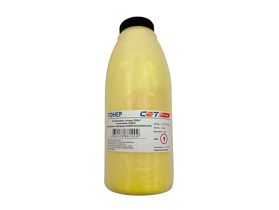 Тонер CE08-Y(CPT)+носитель CE08-D для XEROX WorkCentre 7525 (Japan) Yellow, 360г/бут, CET111042360