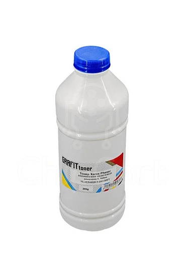 Тонер для Xerox Phaser 6020/6000/6500, WC6015/6025, химический, Yellow, 200 гр, Grafit