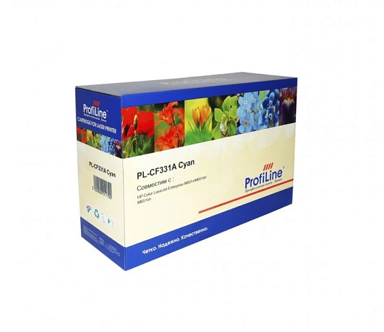 Картридж HP CF331A (№654A) Cyan 15K (ProfiLine)