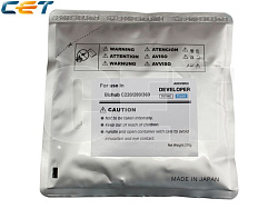 Девелопер для KONICA MINOLTA Bizhub C220/C280/C360 (CET) Cyan, 210г/пак, 114000 стр., CET8433