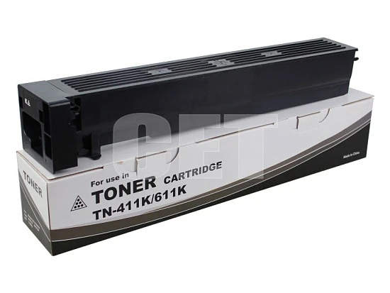 Тонер-картридж TN-411K/TN-611K для KONICA MINOLTA Bizhub C451 (CET) Black, 690г, CET7256