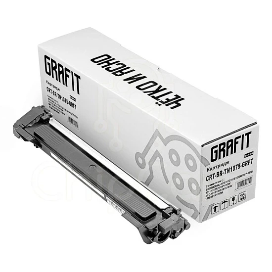 Картридж Brother TN-1075, 1K, Grafit