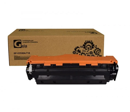 Картридж HP CC530A/718 (№304A) Black 3.5K (GalaPrint)