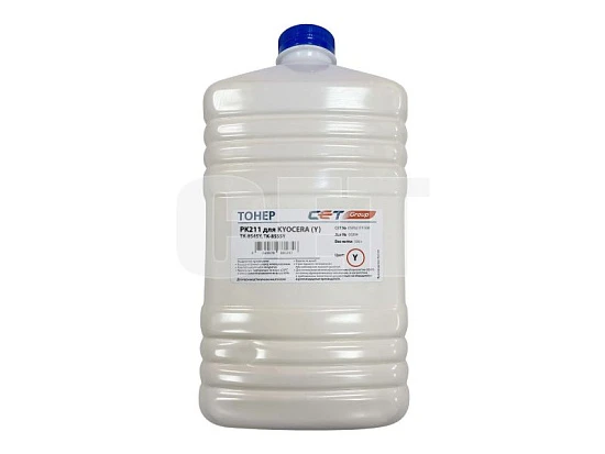 Тонер PK211 TK-8545Y, TK-8555Y для KYOCERA TASKalfa 5054ci/6054ci (Japan) Yellow, 500г/бут