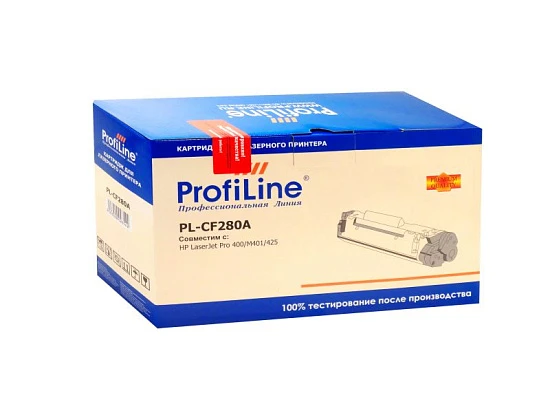 Картридж HP CF280A (№80A) 20.7K (ProfiLine)