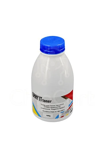 Тонер для Xerox VersaLink C7000 + девелопер, химический, Magenta, 160 гр, Grafit
