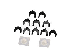 Бушинг резинового вала для HP LaserJet Enterprise 600 M601dn (CET), 2 шт/компл, CET2490R