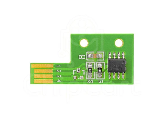 Чип для Xerox Phaser 6140, Yellow, 2K