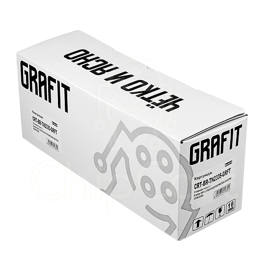 Картридж Brother TN-2335, 1.2K, Grafit