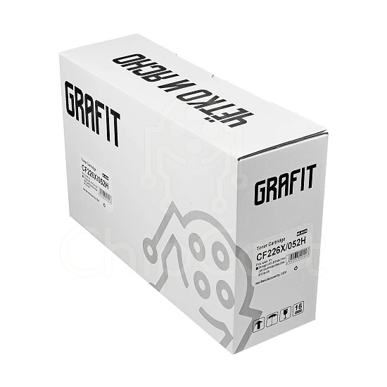 Картридж универсальный HP CF226X, Canon 052H, 9K, Grafit