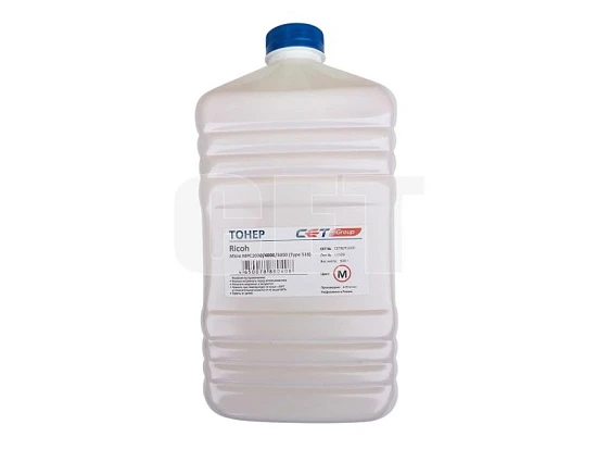 Тонер Type 516 для RICOH Aficio MPC2030/4000/5000 (Japan) Magenta, 500г/бут, (унив.), CET8071500