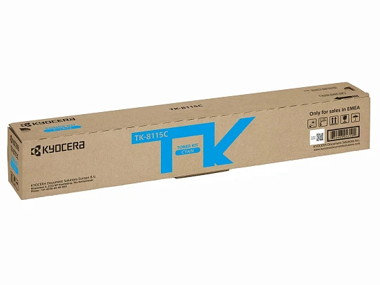 TK-8115C Тонер-картридж для Kyocera M8124cidn/M8130cidn Cyan 6К, ориг