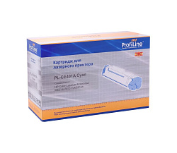 Картридж HP CE401A (№507A) Cyan 6K (ProfiLine)