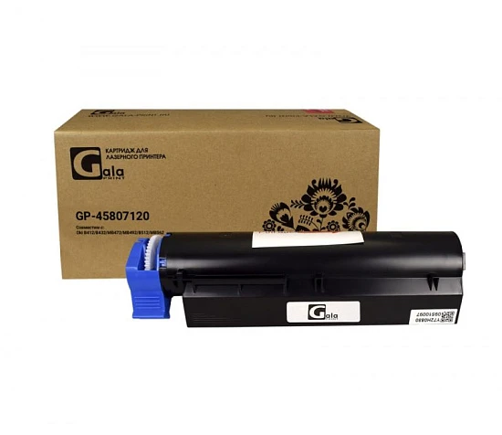 Картридж для Oki B412/B432/MB472/MB492/B512/MB562 7K, GalaPrint