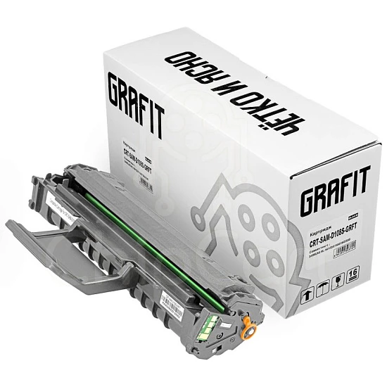 Картридж Samsung MLT-D108S, 1.5K, Grafit