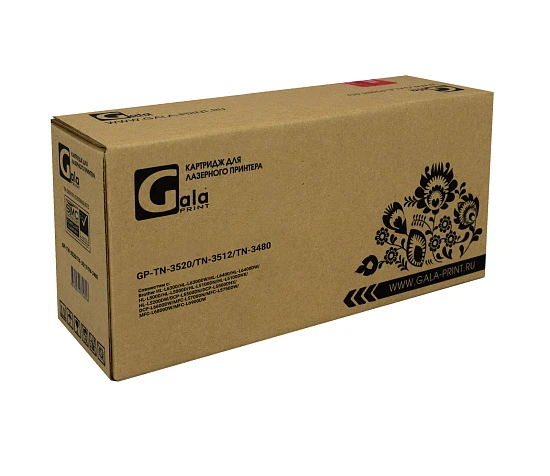 Тонер-картридж Brother TN-3520/TN-3512/TN-3480 20K (GalaPrint)