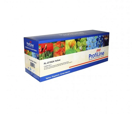 Картридж HP CF362A (№508A) Yellow 5K (ProfiLine)