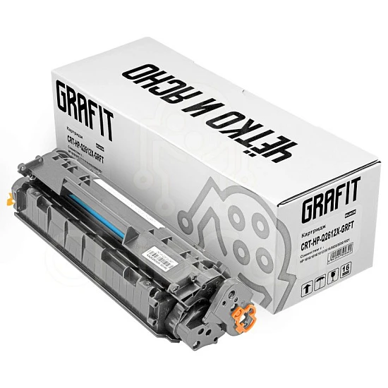 Картридж HP Q2612X, Canon FX-10/703, 3K, Grafit