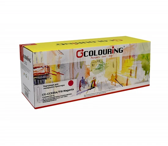 Картридж HP CC533A/718 (№304A) Magenta 2.8K (Colouring)