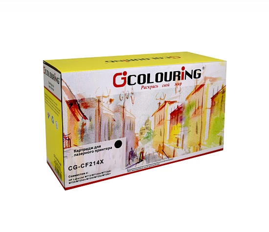Картридж HP CF214X (№14X) 17.5K (Colouring)
