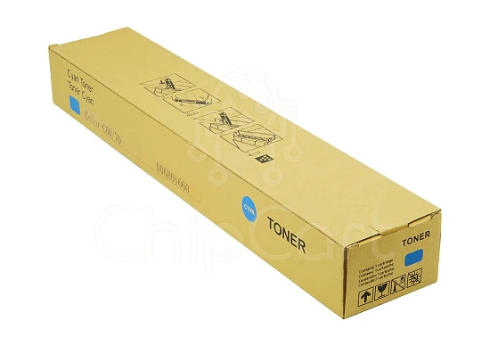 Тонер-картридж для Xerox Color C60/C70, 006R01660, 600 г, Cyan, Grafit
