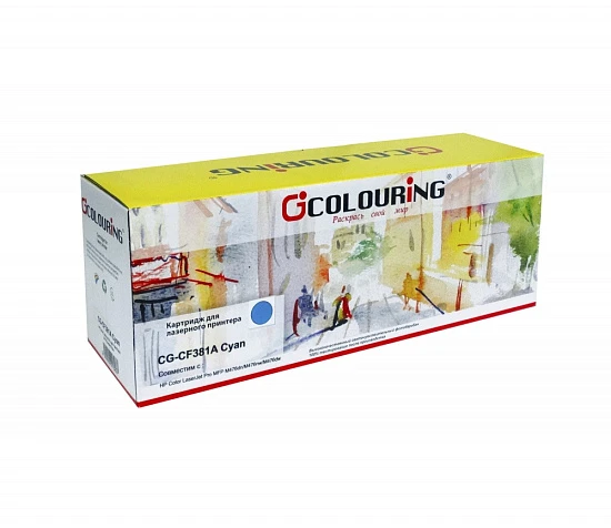 Картридж HP CF381A (№312A) Cyan 20.7K (Colouring)