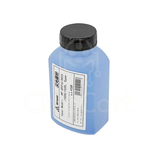 Тонер для HP CLJ CP1215/2025/1025/1525, HGH01, химический, Cyan, 40гр, Handan