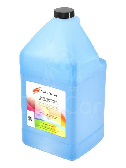 Тонер OKI С310/С3300/C610/С5500/С810/С8800, OKIUNIV3, Cyan, глянец, 1кг, Static Control