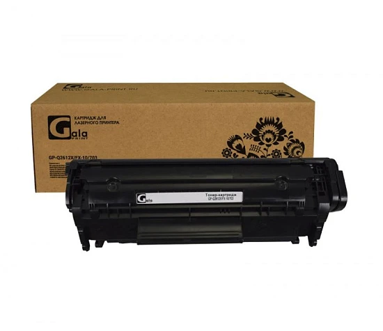 Картридж HP Q2612X/FX-10/703 (№12X) 3K (GalaPrint)