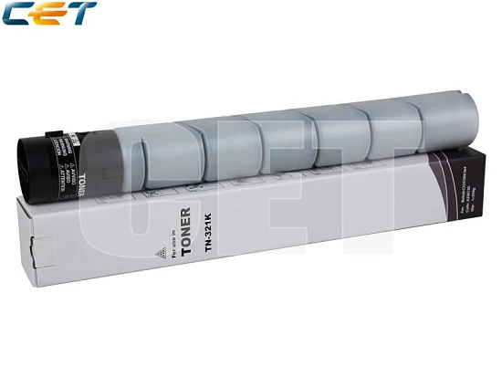 Тонер-картридж (NF7) TN-321K/TN-322 для KONICA MINOLTA Bizhub C224/C284/C364/C224e/C284e (CET) Black