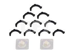 Бушинг тефлонового вала, левый для Xerox Phaser 3020BI, WorkCentre 3025BI (CET)