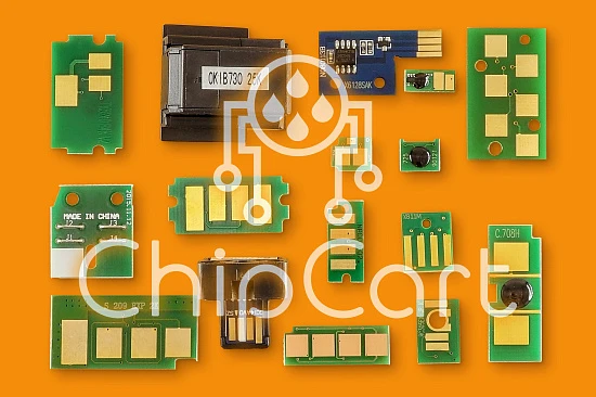 Чип для Xerox Phaser 6180, Yellow, 2K