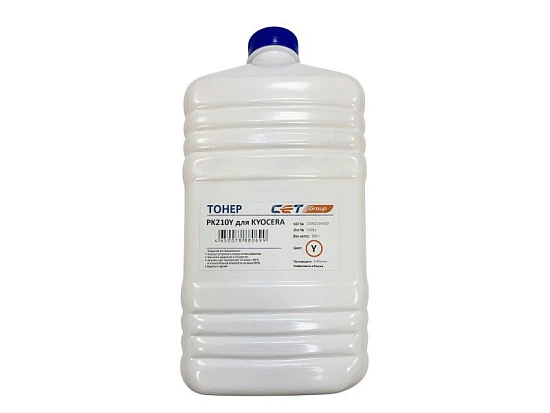 Тонер PK210 для KYOCERA TASKalfa 3252ci (Japan) Yellow, 500г/бут, (унив.), OSP0210Y500