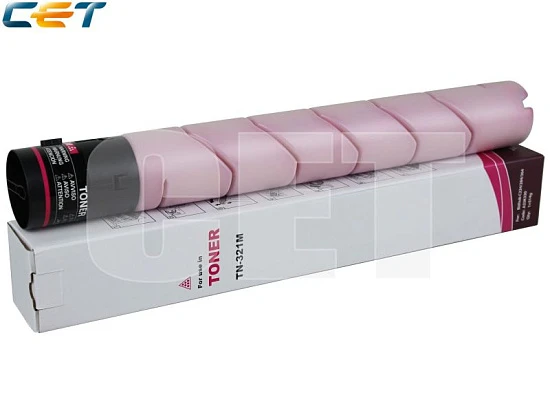 Тонер-картридж (NF6) TN-321M для KONICA MINOLTA Bizhub C224 (CET) Magenta, 514г, CET7264