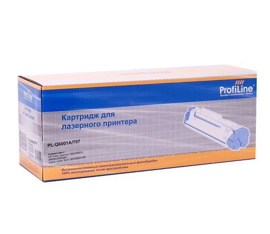 Картридж HP Q6001A/707 (№124A) Cyan 2K (ProfiLine)