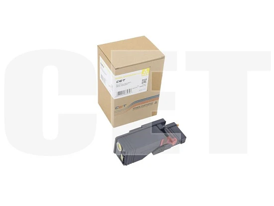 Тонер-картридж (CPT) 106R02762 для XEROX WorkCentre 6025, Phaser 6020/6022 (CET) Yellow, 1000 стр.
