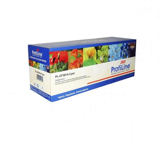 Картридж HP CF361A (№508A) Cyan 5K (ProfiLine)