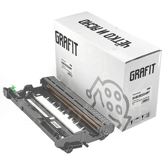 Драм-картридж Brother DR-2335, 12K, Grafit