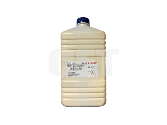Тонер PK206 для KYOCERA ECOSYS M6035cidn (Japan) Yellow, 500г/бут, (унив.), OSP0206Y-500