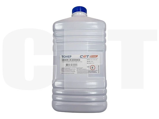 Тонер TF11C C-EXV51 для CANON iR ADVANCE C5535/C5540/C5550/C5560 (CET) Cyan, 500г/бут