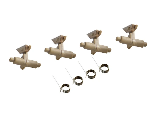 Сепаратор тефлонового вала с пружиной для KYOCERA FS-1000 (CET), CET7822